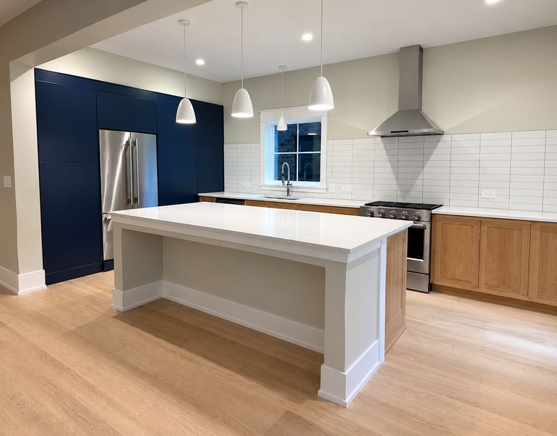 Finished kitchen at 4419 N. Spaulding